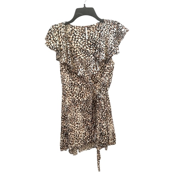 Free People French Quarter Mini Wrap Dress XS - Picture 3 of 11
